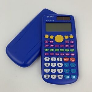 Casio fx-55 PLUS Elementary/Middle School Fraction Calculator